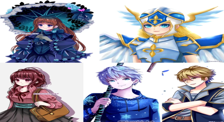 I will draw anime character for you