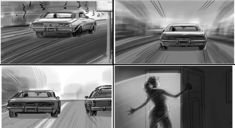 I will draw storyboard in any art style