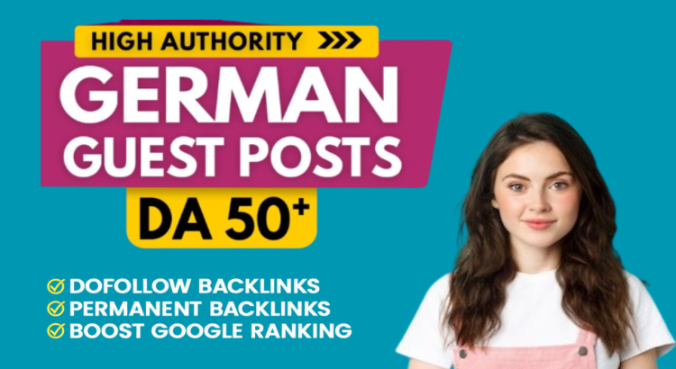 do high authority german guest post seo backlinks for google ranking