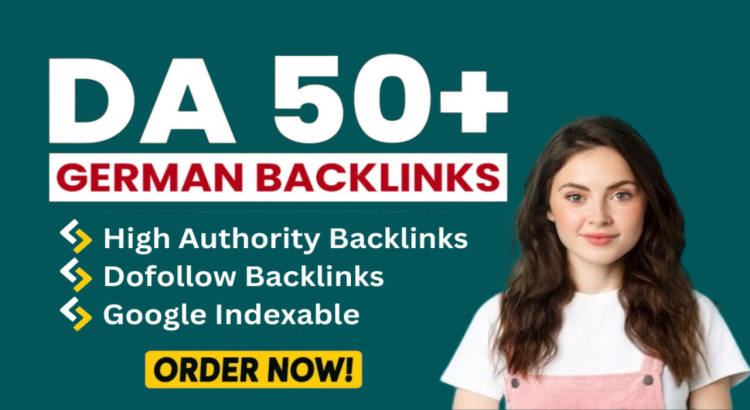 high DA German guest post dofollow backlinks building for google ranking