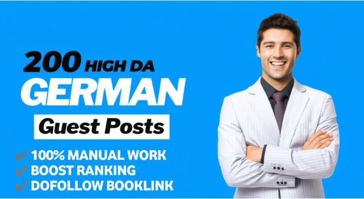 German Guest Post Service | High DA Dofollow Backlinks | Boost SEO & Google.de Rankings Safely