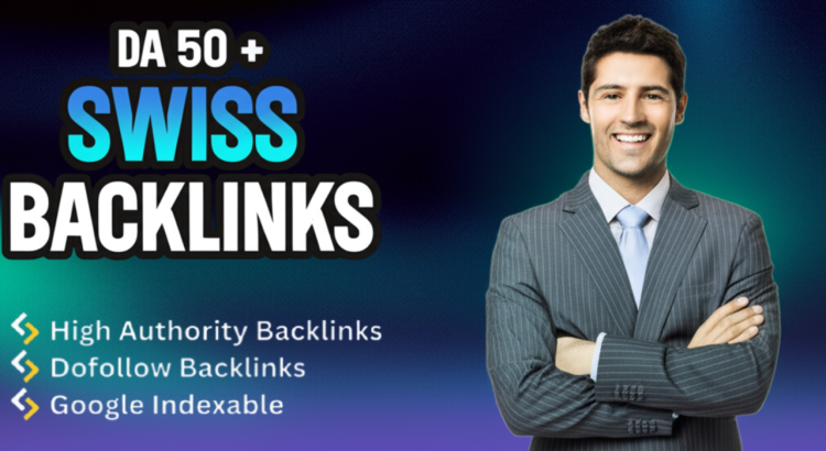 I will boost your Swiss SEO with high-quality backlinks from real Swiss authority sites