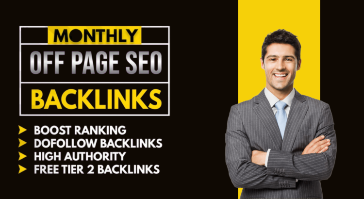 Boost Your Rankings: Monthly White Hat Off-Page SEO with Manual Link Building Service