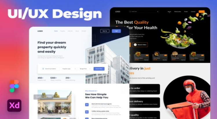 I will create a professional website UI UX design in figma prototype
