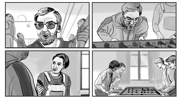 I will design professional and detailed storyboards for your video, animation, or film projects