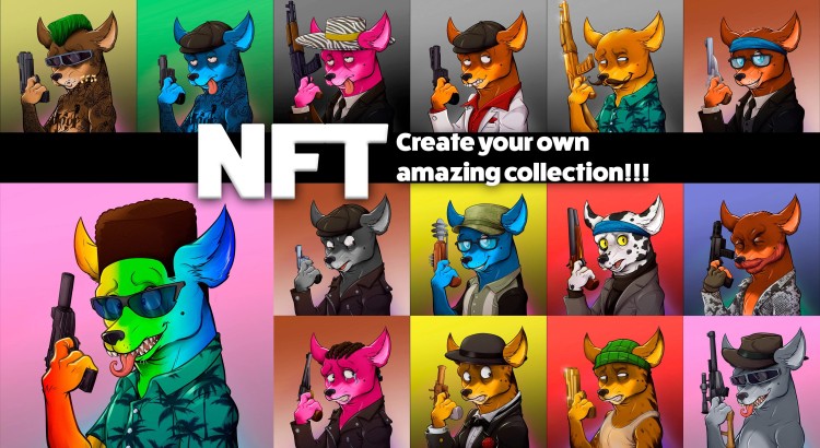 I will create unique NFT artwork and generate complete collections with metadata