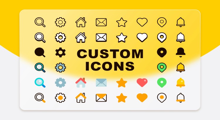 I will create unique and modern custom icons tailored to your brand’s style.
