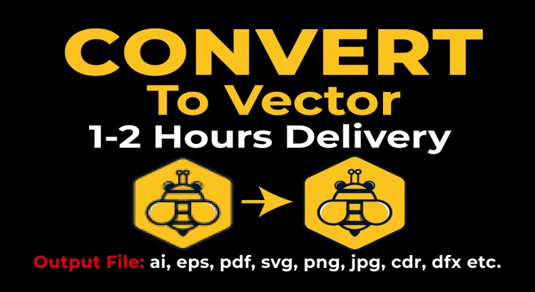 I will professionally trace your image or logo into high-quality vector format