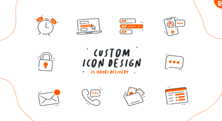 I will design unique vector icon for website or app in 24 hours