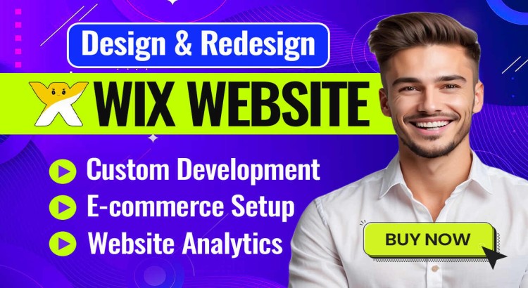 I will design, develop, or redesign a professional Wix website for your business