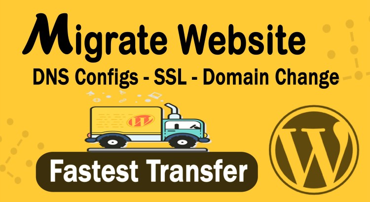 I will migrate your WordPress website to a new host and change the domain name