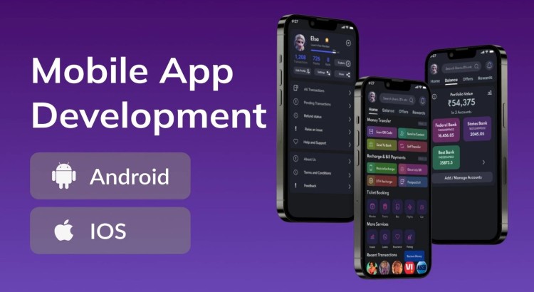 I will create mobile apps for both iOS and Android platforms