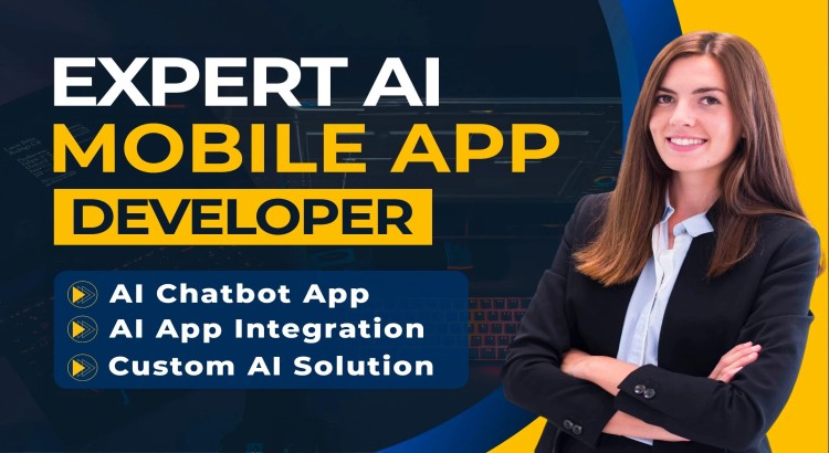 I will develop AI-powered mobile apps and SaaS applications as your expert AI developer.