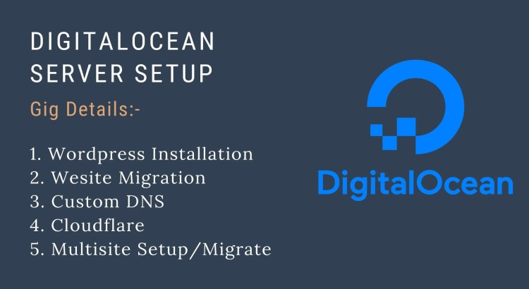 I will set up your websites on DigitalOcean, Linode, Vultr, AWS, and Google Cloud