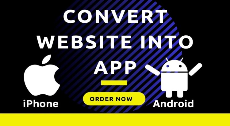 I will convert your website into a mobile app for both iOS and Android, mobile app development