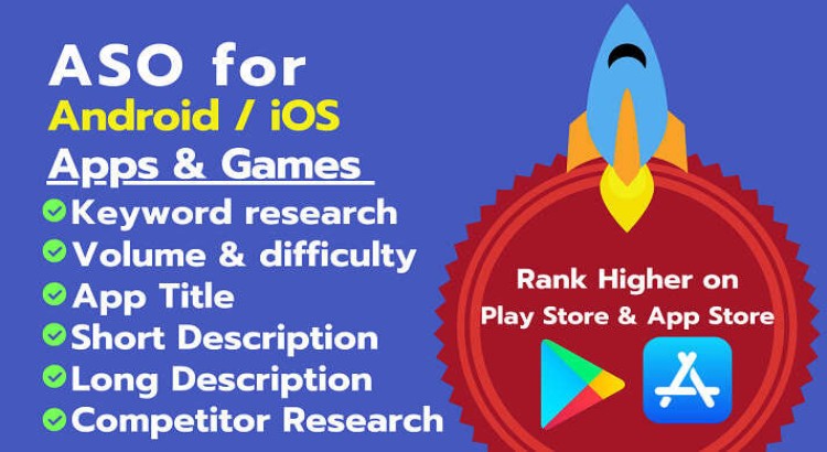 I will perform ASO and write compelling descriptions for your apps and games