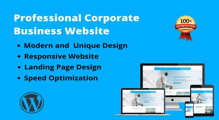 I design and develop professional websites for corporations, businesses, and companies