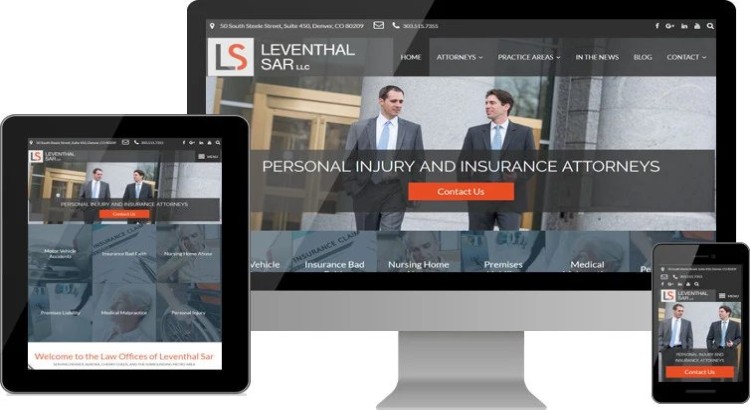 I will design a responsive, mobile-friendly, and professional law firm website