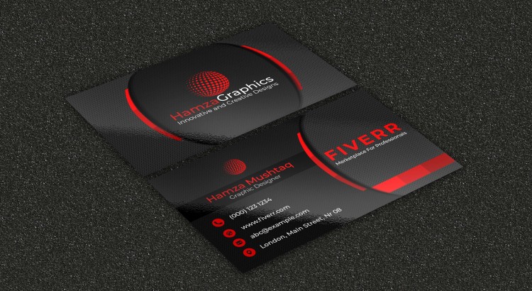 I will design a professional and modern business card