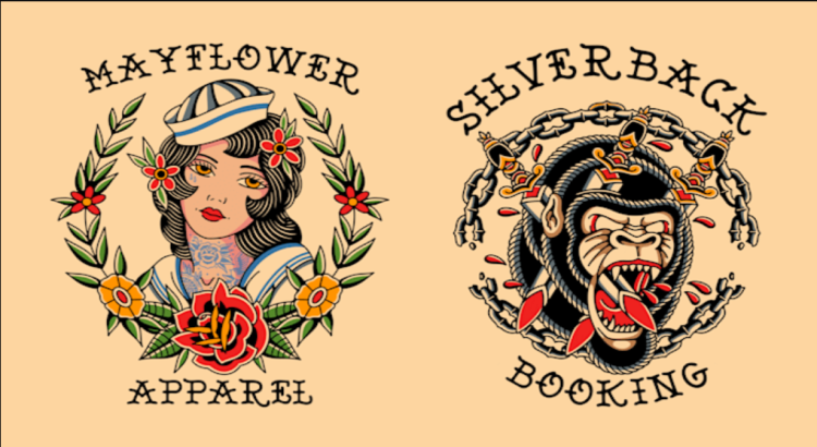I will draw awesome old school tattoo style designs